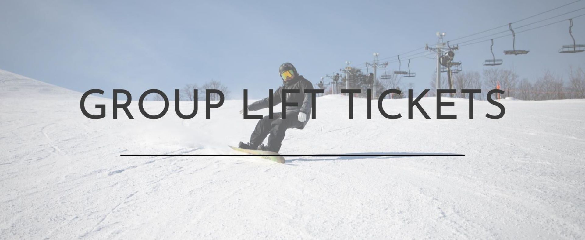 Group Lift Tickets at The Highlands