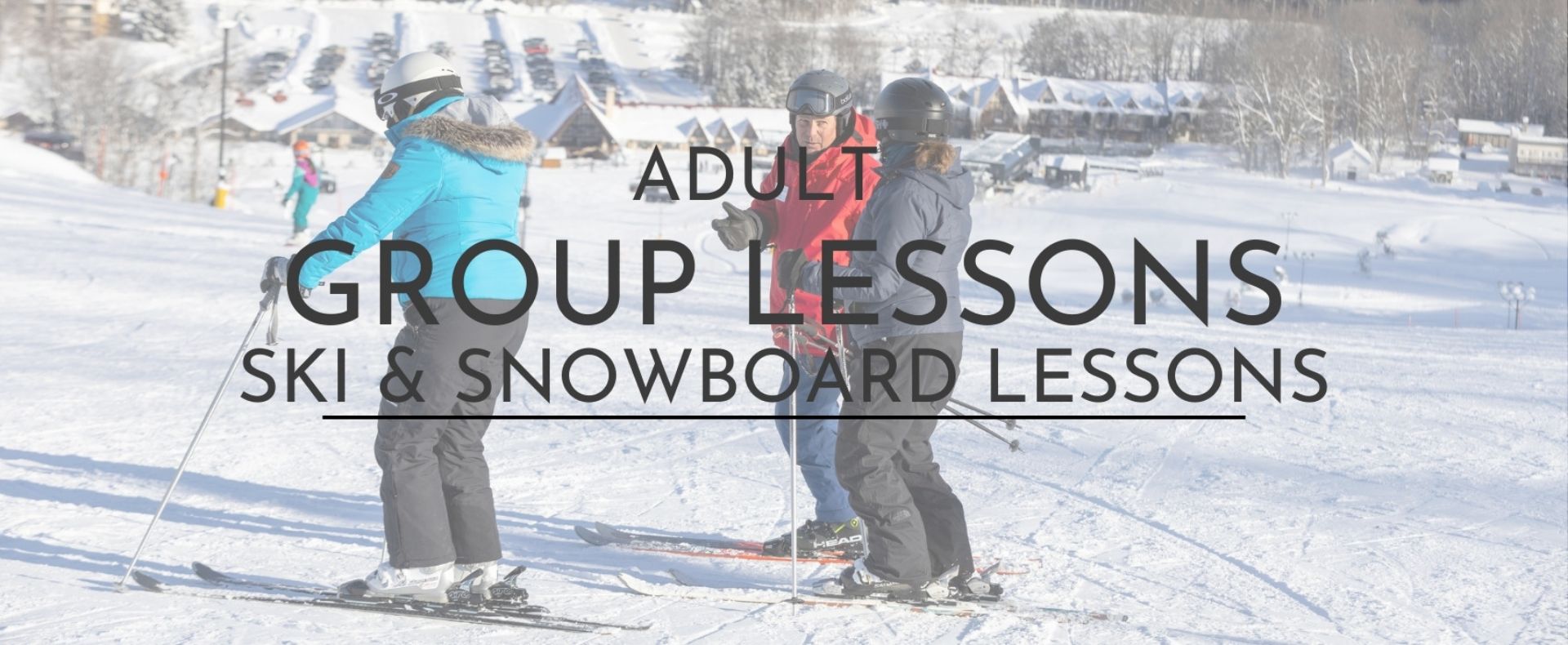 Adult Group Lessons at The Highlands